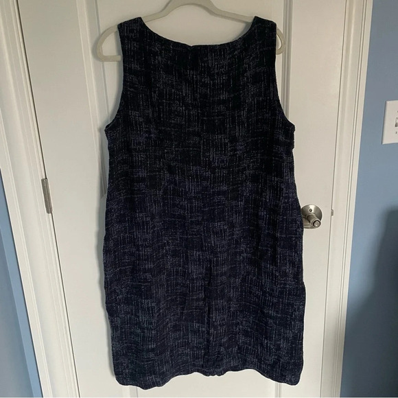 Eileen Fisher crosshatch sheath Dress 18720 - Picture 6 of 11